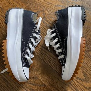 Converse platform run star black size 6 womens 4.5 mens